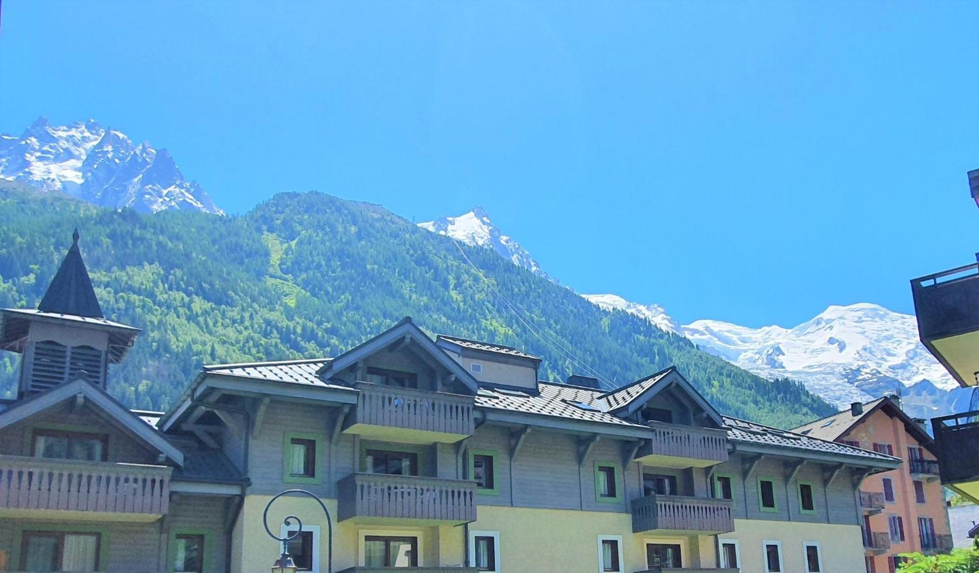 La Ginabelle Vue Montblanc 4 Personnes Appartement Chamonix Kamer foto