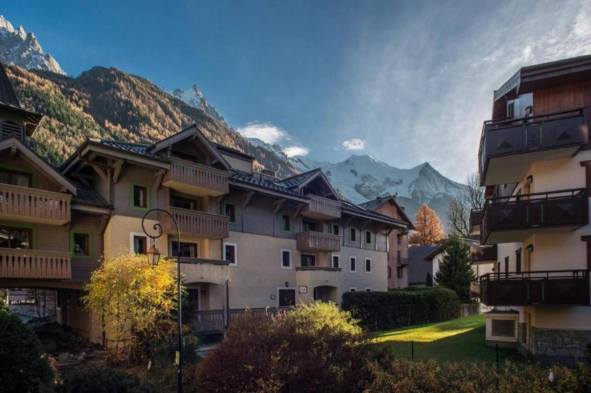 La Ginabelle Vue Montblanc 4 Personnes Appartement Chamonix Buitenkant foto