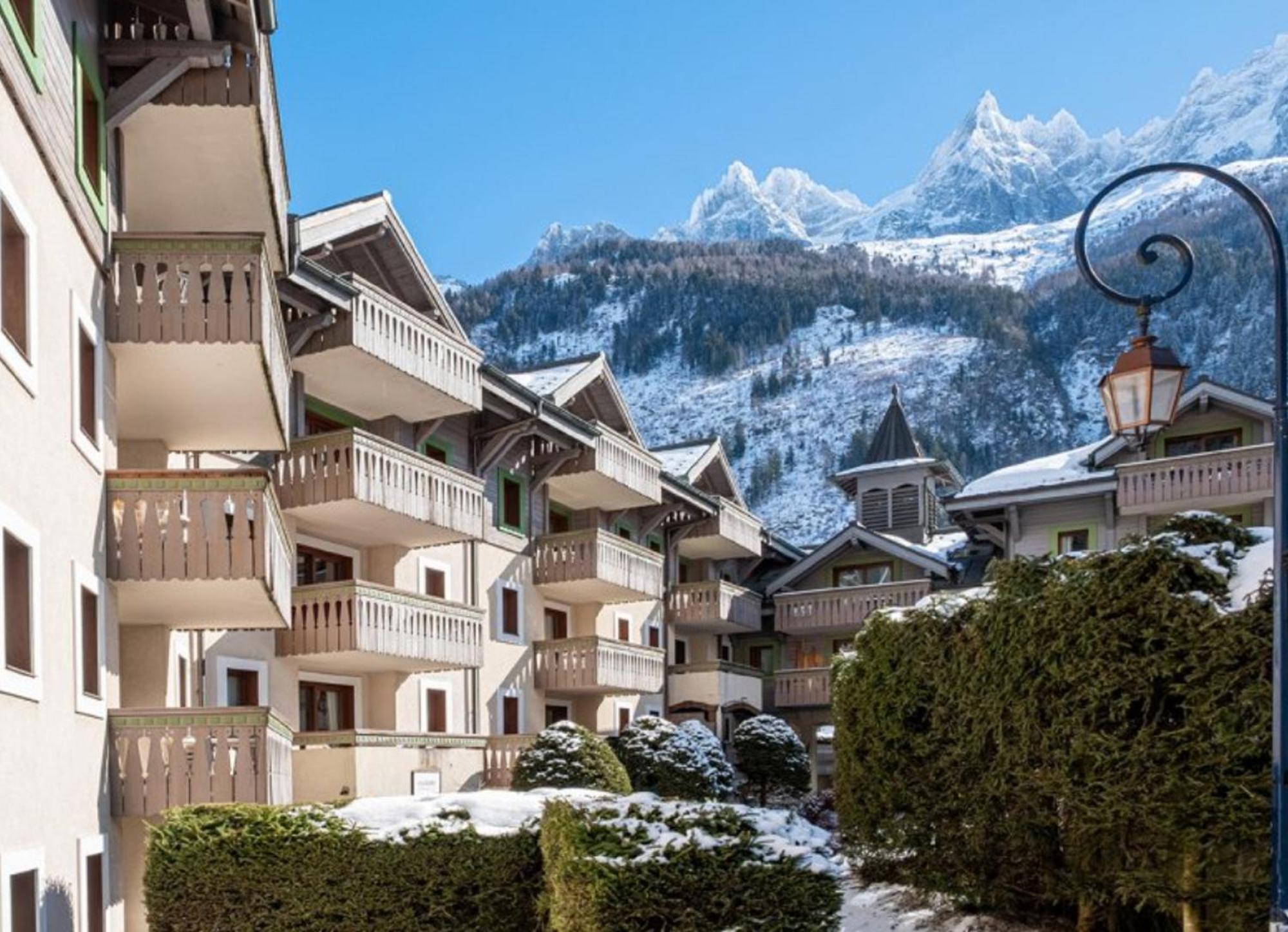 La Ginabelle Vue Montblanc 4 Personnes Appartement Chamonix Buitenkant foto