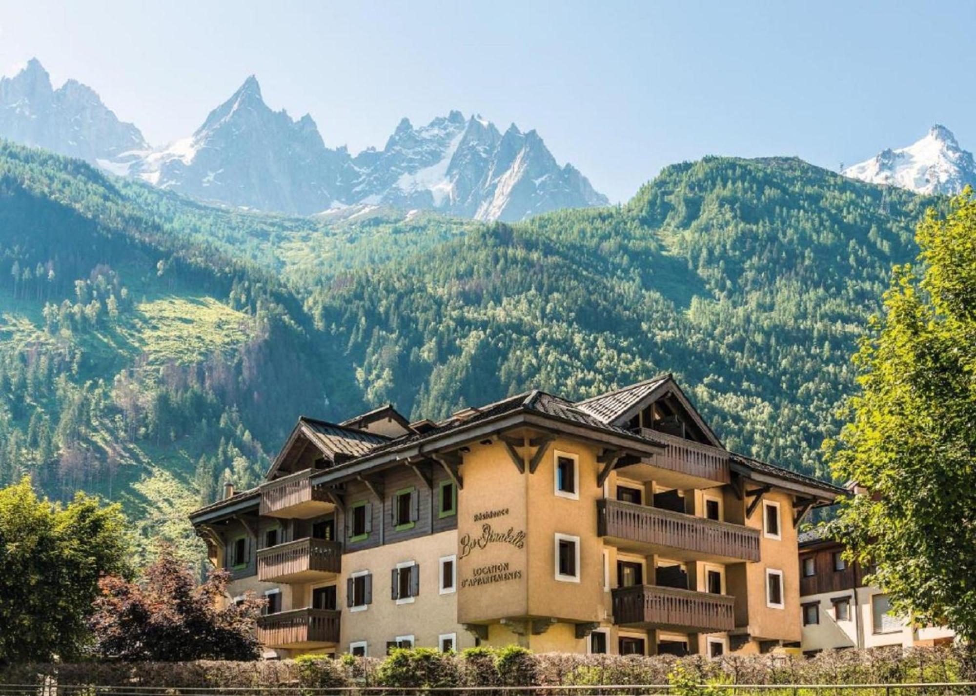 La Ginabelle Vue Montblanc 4 Personnes Appartement Chamonix Buitenkant foto